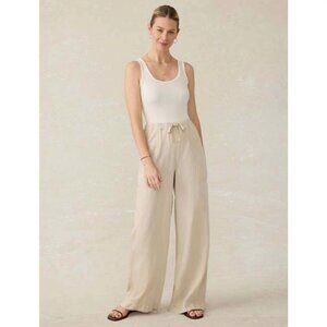 NWT:  Faherty Topanga Drape Pant - Wheaten Size Medium